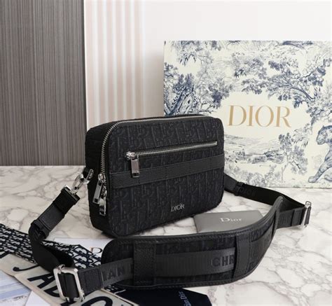 dior safari messanger bag|Dior pouch with strap.